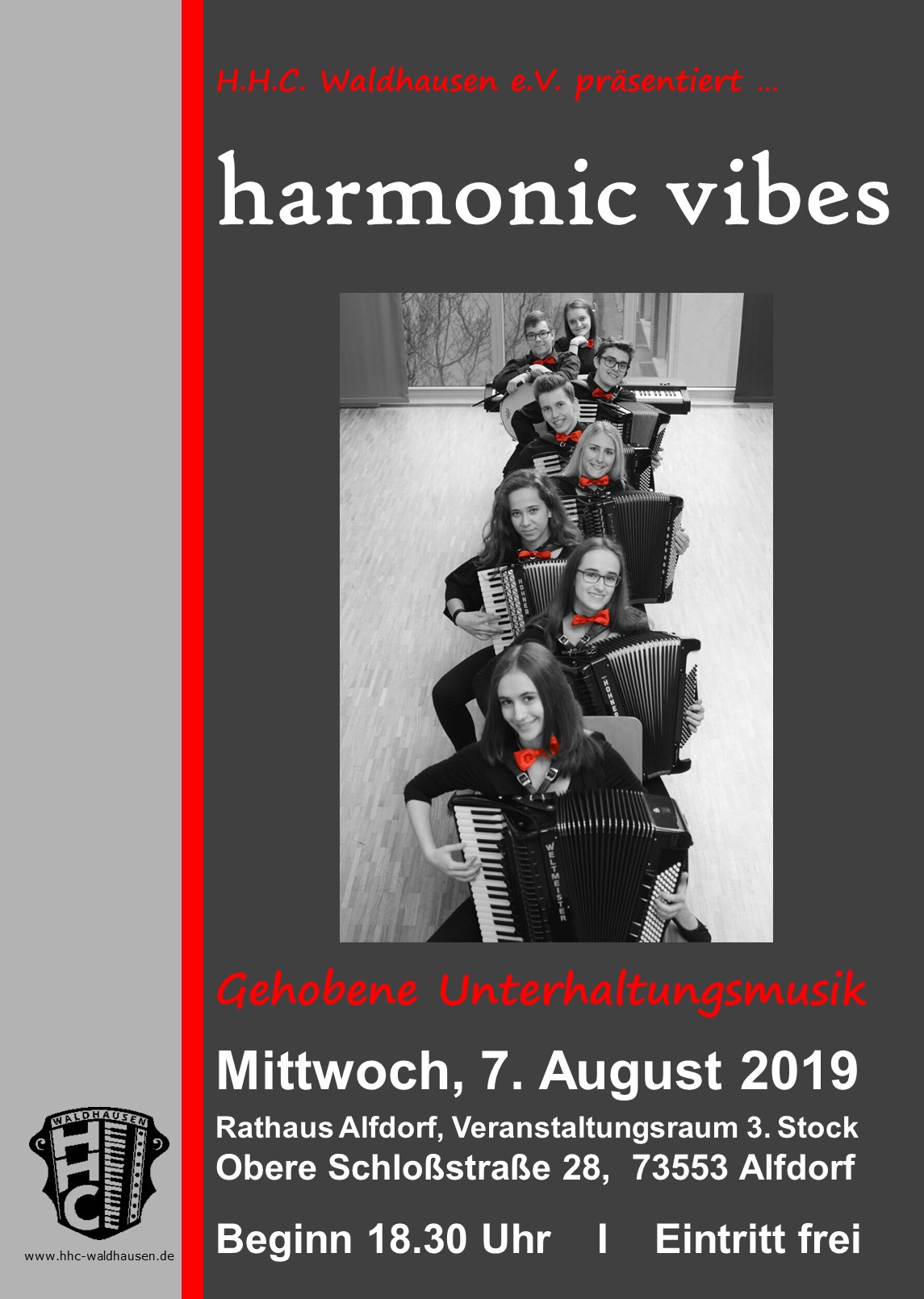 Konzert Ensemble „harmonic vibes“