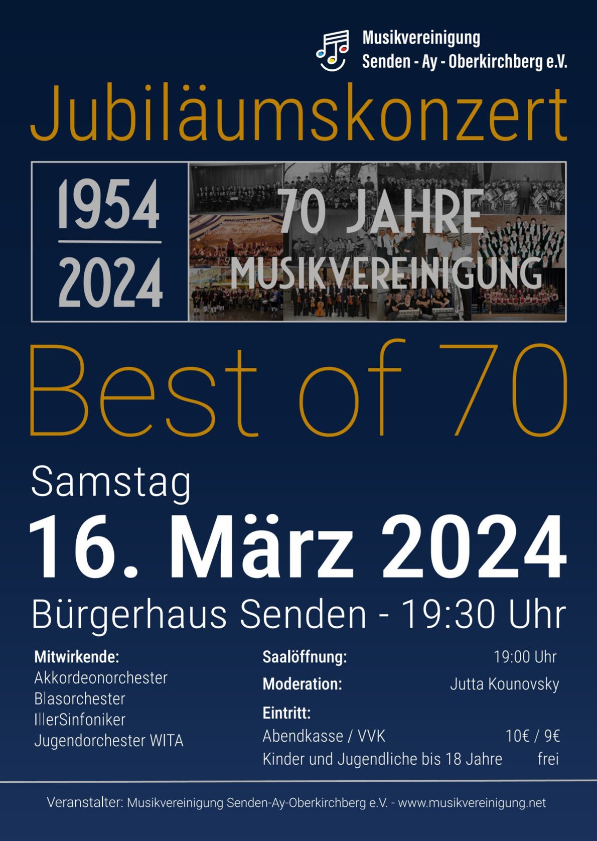 Jubiläumskonzert \\\"70 Jahre Musikvereinigung\\\"