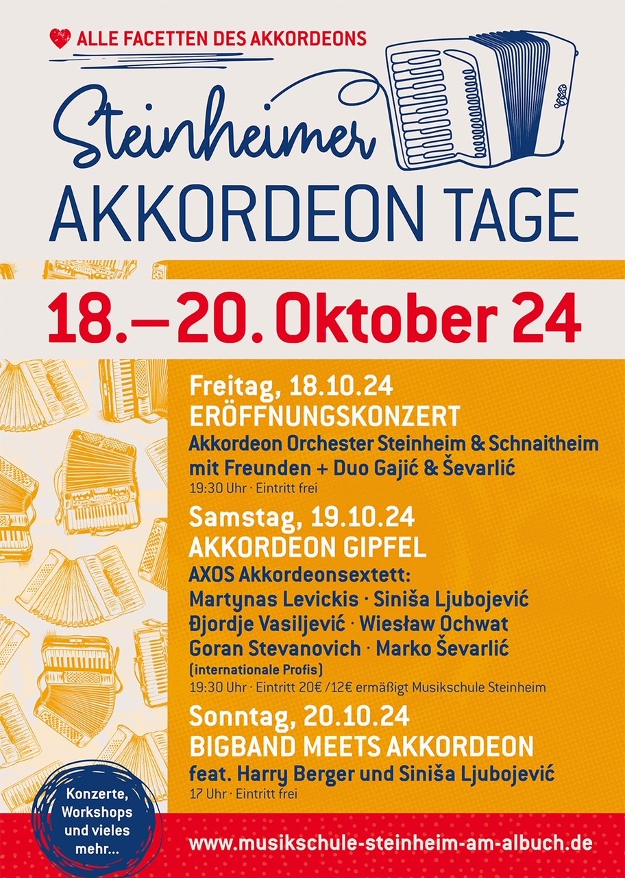 Akkordeontage Steinheim 2024