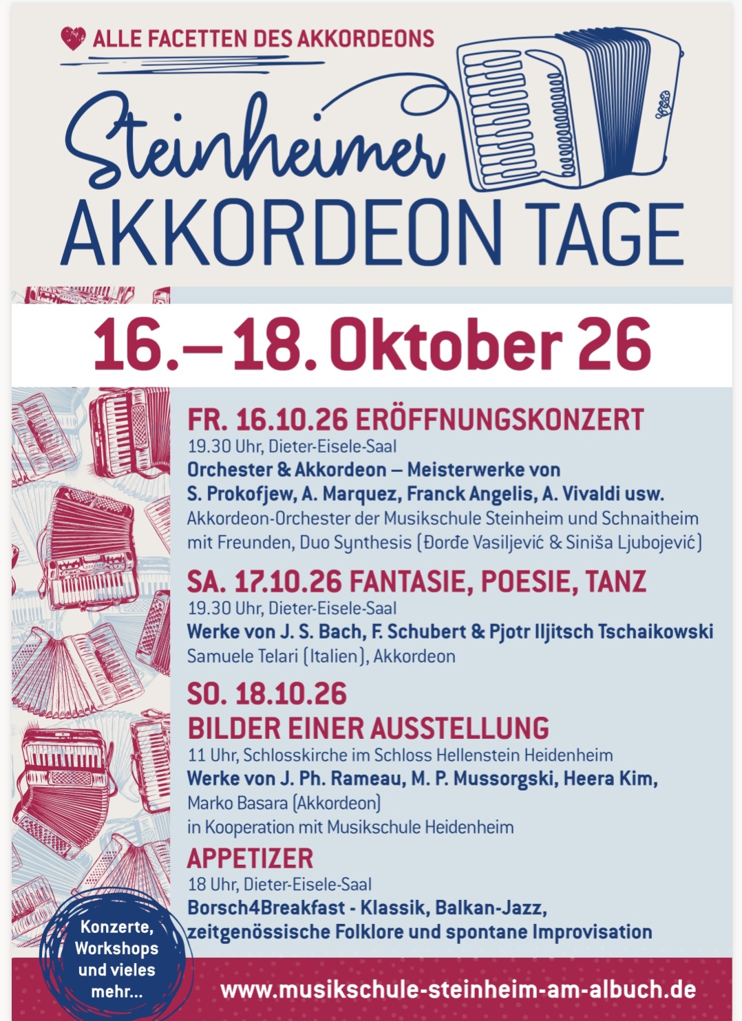 Steinheimer Akkordeon Tage 2026